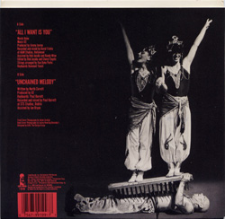 All I Want Is You Back Sleeve