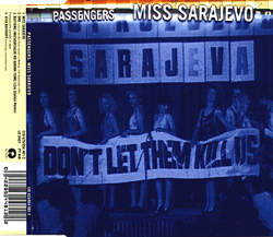 Miss Sarajevo CD Version Front Sleeve
