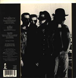 Where The Streets Have No Name Back Sleeve